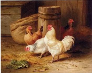 unknow artist Cock 187 Sweden oil painting art